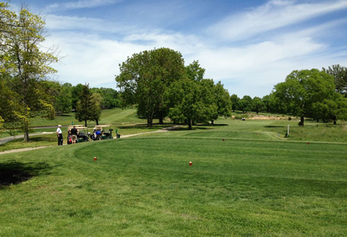 NJ public golf course in Burlington County